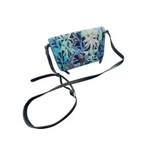 Vera Bradley Camofloral Crossbody Purse Turnlock Quilted Women's Bag